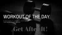 Workout of the Day for Friday the 13th of November